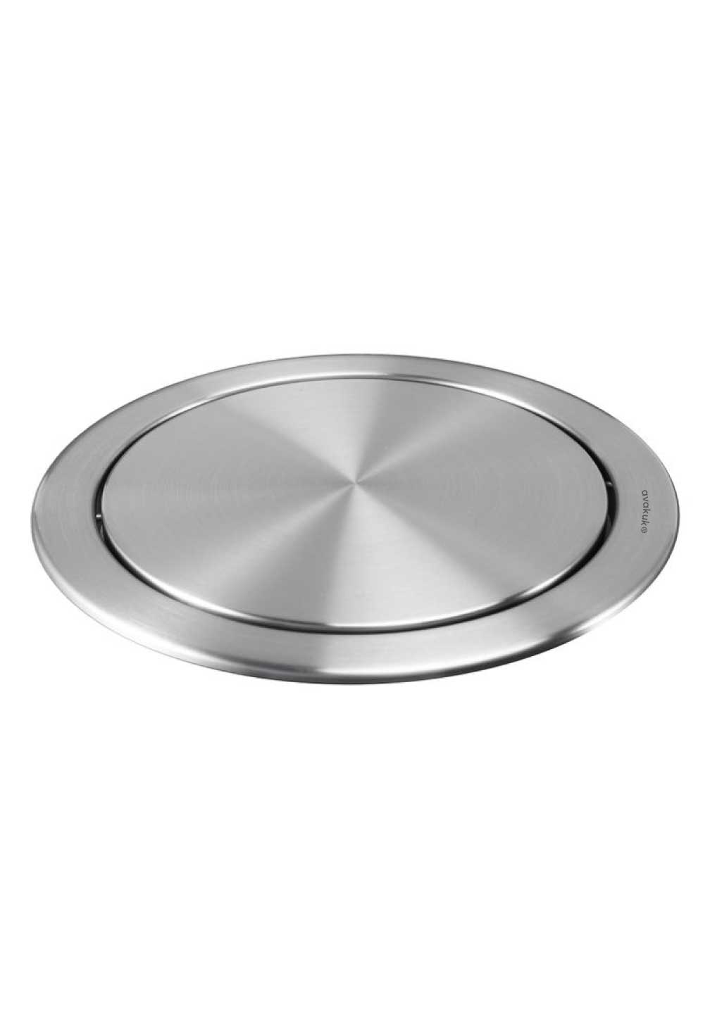 avakuk Schwenkdeckel Einbaudeckel Chromstahl