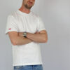 avakuk® Shirt Basic-White 230 hochwertiges t-shirt in weiss hergestellt in portugal