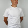 avakuk® Shirt Basic-White 230 hochwertiges t-shirt in weiss hergestellt in portugal